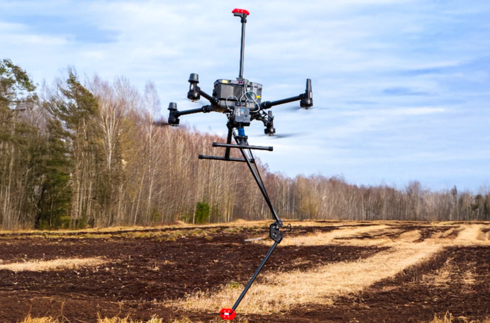 Sistema de magnetómetro para drones